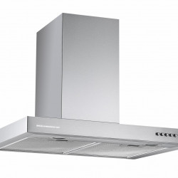 Hota incorporabila decorativa Heinner HDCH-360TSS, 1 Motor, Putere de absorbtie 308.1 m3/H, Lumina LED, 3 trepte de viteza, 60 cm, Inox