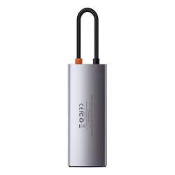 Hub 5in1 Baseus Metal Gleam Series, USB-C la 3x USB 3.0 + HDMI + USB-C PD