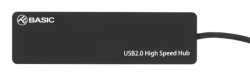 Hub USB 2.0 Tellur Basic, 4 port, negru - Img 3