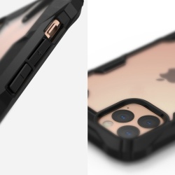 Husa Fusion X pentru iPhone 11 Pro, Ringke, TPU/Policarbonat, Negru - Img 3