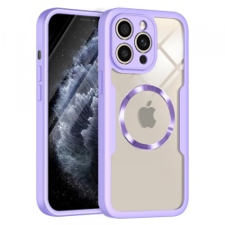 Husa MagSafe pentru Apple iPhone 11 Pro, Techsuit, ColorVerse 360, Mov, Resigilata