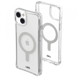 Husa MagSafe pentru Apple iPhone 14 Plus, Urban Armor Gear, Plyo, Transparenta