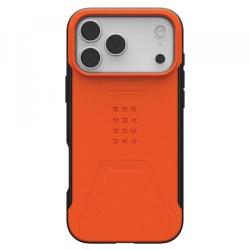 Husa MagSafe pentru Apple iPhone 17 Pro Max, Urban Armor Gear, Civilian LT, Portocalie