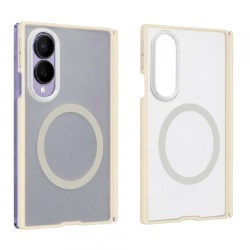 Husa MagSafe pentru Samsung Galaxy Z Fold8 F976, Blueo, Skin Friendly Anti-Drop, Gri