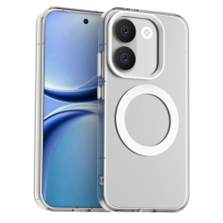 Husa MagSafe pentru Xiaomi Poco X8 Pro, Techsuit, CandyCase, Alba