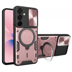 Husa pentru Samsung Galaxy A27 5G, Techsuit, CamGuard Pro, Roz Aurie
