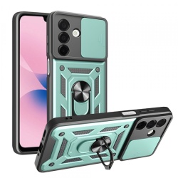 Husa pentru Samsung Galaxy A27 5G, Techsuit, CamShield, Verde