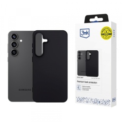 Husa pentru Samsung Galaxy S25 FE, 3MK, Neagra Mata