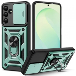 Husa pentru Samsung Galaxy S26 FE S741 / S25 FE, Techsuit, CamShield, Verde