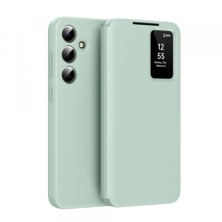 Husa pentru Samsung Galaxy S26 FE, Techsuit, SmartView, Verde