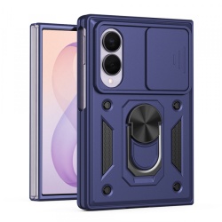 Husa pentru Samsung Galaxy Z Fold8 F971, Techsuit, CamShield, Albastra