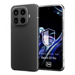 Husa pentru Xiaomi 15T Pro, 3MK, Clear, Transparenta