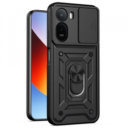 Husa pentru Xiaomi Redmi A7 Pro 4G, Techsuit, CamShield, Neagra
