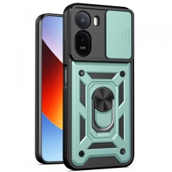 Husa pentru Xiaomi Redmi A7 Pro 4G, Techsuit, CamShield, Verde