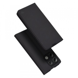 Husa pentru Xiaomi Redmi Note 13 4G, Techsuit, Magskin Book, Neagra