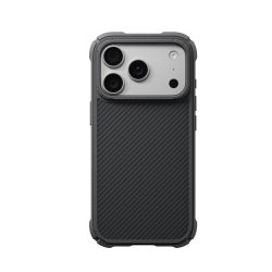 Husa Pitaka pentru iPhone 18 Pro, Cairn Case, Negru/Gri
