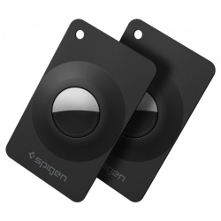 Husa Spigen Air Fit 2 pentru Apple AirTag, Set 2 bucati, Neagra ACS11199