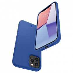 Husa Spigen Cyrill din silicon, pentru iPhone 12 Pro / iPhone 12, albastru - Img 4