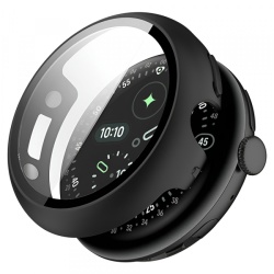 Husa Techsuit Defense360 Pro pentru Google Pixel Watch 4 41mm, Neagra