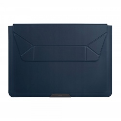 Husa UNIQ Oslo pentru Laptop max. 14inch, Bleumarin