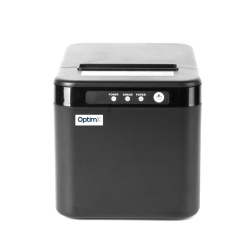 Imprimanta termica pentru chitante, bonuri, HoReCa, OptimX Pro HQ821, 80mm, viteza de printare 200mm/s, USB, LAN