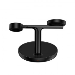 Incarcator magnetic 3 în 1 Baseus Swan cu cablu USB tip C 1 m negru (WXTE000101) - Img 5