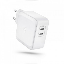 Incarcator priza SPIGEN PE2007EU POWERARC 2-PORT PD60W / QC3.0 WHITE - Img 6
