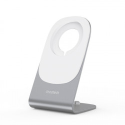 Incarcator wireless Qi Choetech de 15 W cu MagSafe alb (H046+T518-F) - Img 5