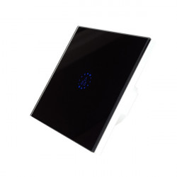 Intrerupator cu touch KingArt (20A), compatibil Sonoff, WiFi (negru) - Img 2