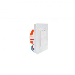 Intrerupator Shelly 4 butoane - Alb - Img 2