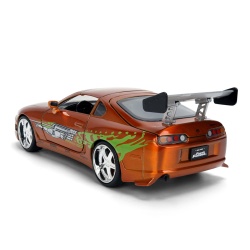 JADA FAST AND FURIOUS MASINUTA METALICA BRIANS TOYOTA SUPRA SCARA 1 LA 24 - Img 3
