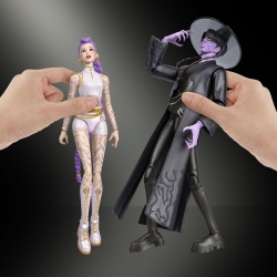 K POP VANATORI DE DEMONI SET 2 FIGURINE RUMI SI JINU CU ACCESORII - Img 3