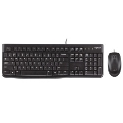 Kit Logitech Wired Desktop MK120, USB 2.0, layout US INTL, Negru - Img 9