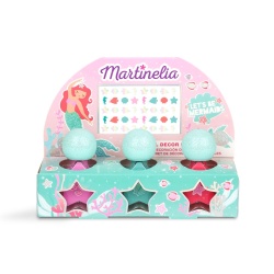 MARTINELIA LET'S BE MERMAIDS SET DECOR UNGHII