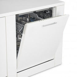 Masina de spalat vase incorporabila Heinner HDW-BI6092TE++, 12 Seturi, 9 programe, Clasa E, Control touch, Half load, Buzzer final program, Aquastop, 60 cm - Img 2