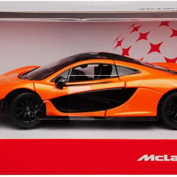 MASINUTA METALICA McLAREN P1 PORTOCALIU SCARA 1 LA 24 - Img 2