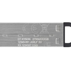Memorie externa Kingston DataTraveler Keyson 64GB USB 3.2 Silver - Img 4