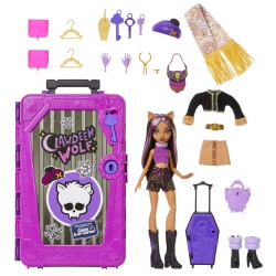 MONSTER HIGH SKULLTIMATE SECRETS PAPUSA CLAWDEEN WOLF CU ACCESORII - Img 2