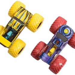 MONSTER JAM SET 2 MASINUTE METALICE THE SENTINELS VS WOLVERINE SCARA 1 LA 65 - Img 3