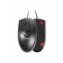 Mouse A4Tech OP-550NU-1, USB, V-track, Negru - Img 4