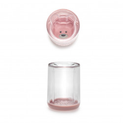PAHAR COPII DESIGN INTERIOR URS, 145 ML, MELII, ROZ - Img 2