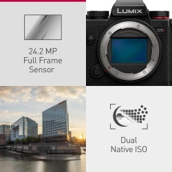 Panasonic Lumix S5D Aparat Foto Mirrorless 6K 24MP Kit cu Obiectiv 18-40mm - Img 13