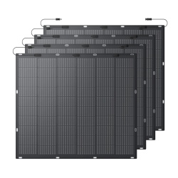 Panou solar flexibil Anker Solix FS20, 225W, IP67, Tehnologie TOPCon, set 4 buc