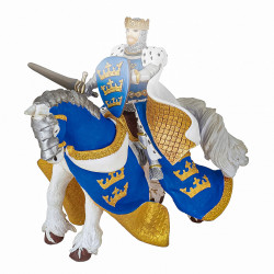 PAPO FIGURINA CALUL REGELUI ARTHUR ALBASTRU - Img 2