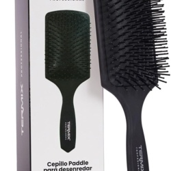 Perie pentru descurcarea parului Termix, PRO 2114042, Cauciuc/Nailon, Negru