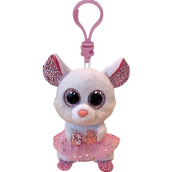 PLUS BRELOC TY 8.5CM BOOS NINA SORICEL DE BALERINA ALBA