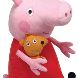 PLUS TY 38CM BEANIE BABIES PEPPA PIG PEPPA
