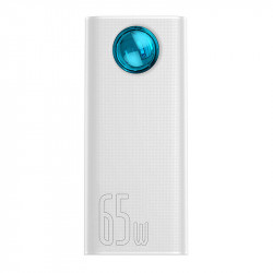 Powerbank Baseus Amblight 30000mAh, 4xUSB, USB-C, 65W (alb) - Img 2
