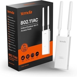 Punct de acces Wi-Fi Gigabit pentru exterior Tenda AC1200 (OAP1200) - alimentat PoE, router/AP/moduri, ideal pentru curte si garaj