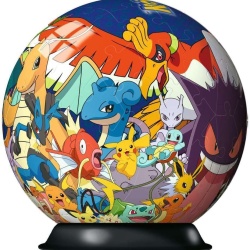 PUZZLE 3D GLOB POKEMON 73 PIESE - Img 2